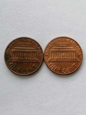 MONEDA S.U.A. 1 CENT. 1983. 1983 D foto