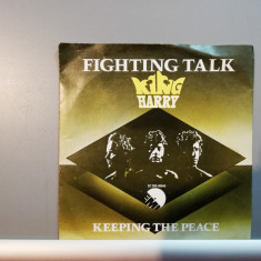 King Harry – Fighting Talk/Keeping the Peace (1977/EMI/RFG) - Vinil Single '7/NM
