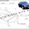 Scut metalic motor Mercedes E-Class W210 fabricat in perioada 1995 - 2002 APS-14,091