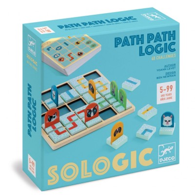 Joc de logica Path Path Logic Djeco foto