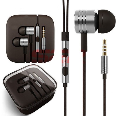 Casti audio In-Ear Stereo Metal universal 3,5mm SILVER foto