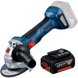 Bosch GWS 180-LI + GBA - Polizor unghiular 125 mm + Acumulator Li-Ion 18 V 4 Ah