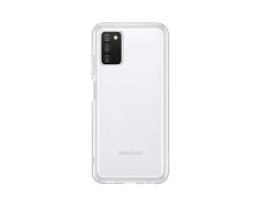 HUSA Smartphone Samsung, pt Galaxy A03s, tip back cover (protectie spate), TPU, ultrasubtire, transparent, &amp;quot;EF-QA038TTEGEU&amp;quot; foto