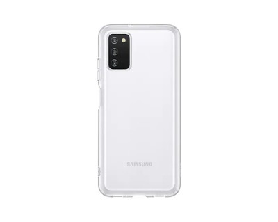 HUSA Smartphone Samsung, pt Galaxy A03s, tip back cover (protectie spate), TPU, ultrasubtire, transparent, &amp;quot;EF-QA038TTEGEU&amp;quot; foto