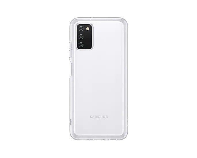HUSA Smartphone Samsung, pt Galaxy A03s, tip back cover (protectie spate), TPU, ultrasubtire, transparent, &quot;EF-QA038TTEGEU&quot;