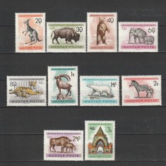 Budapesti &Aacute;llatkert (Gradina Zoologica din Budapesta) LP1786-1795 1961