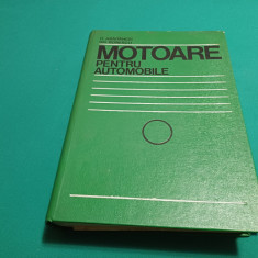 MOTOARE PENTRU AUTOMOBILE + PLANȘE / D. ABĂCIȚEI / 1975 *