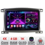 Navigatie Toyota Land Cruiser L100 2002-2008 A-L100 4+64 InCell Display 1K Android Waze USBNavigatie Internet Youtube Radio V1 CarStore Technology