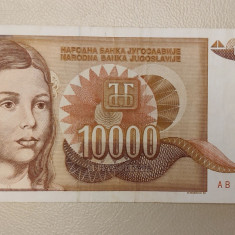 Iugoslavia - 10 000 Dinari / dinara (1992) AB8641