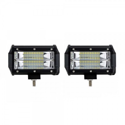 Set 2 x Proiectoare auto, LED, 144W/Set, 12/24V foto