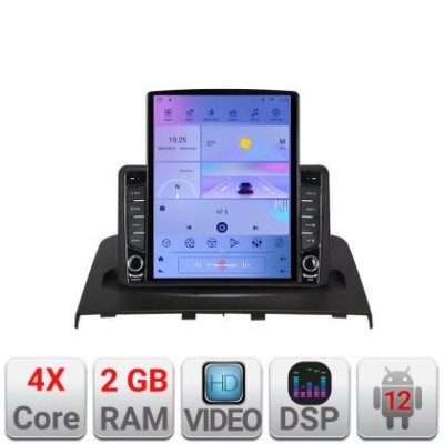 Navigatie Land Rover Freelander 2007-2015 ecran tip TESLA 9.7&amp;quot; cu Android Radio Bluetooth Internet GPS WIFI 2+32 DSP Q CarStore Technology foto