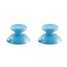 2 x capace analogice Thumbsticks pentru controlerul Xbox 360 Culoare Albastru deschis foto