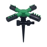 Cumpara ieftin Aspersor rotativ automatic cu 4 brate, 16 duze pulverizare, 360 grade, MD903, verde