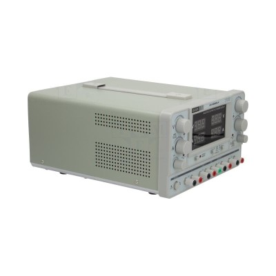 Sursa de alimentare, AXIOMET, AX-3005N-4, LED * 4, 4 canale, pentru automatizări și aplicații industriale de control, Setare tensiune cu buton rotativ foto