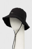 HUGO pălărie din bumbac culoarea negru, bumbac 50508003