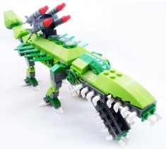 Dinozaur Armored Heroes tip Lego cuburi foto