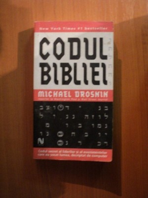 CODUL BIBLIEI de MICHAEL DROSNIN , 2005 foto