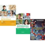 Pachet Bacalaureat 2026. Limba si literatura romana 72 teste complete, Teste Matematica M2 Profil Stiinte ale naturii si Chimie organica pentru liceu.