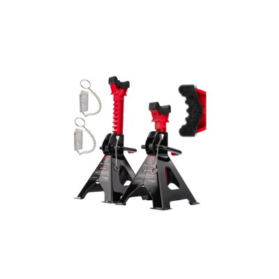 Set 2 capre sustinere , capacitate 3 tone, 272 - 405 mm, Red Technic foto