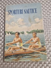 Sporturi nautice indrumator pentru sectiile colectivului sportiv