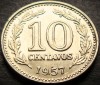 Moneda exotica 10 CENTAVOS - ARGENTINA, anul 1957 * cod 3386, America Centrala si de Sud