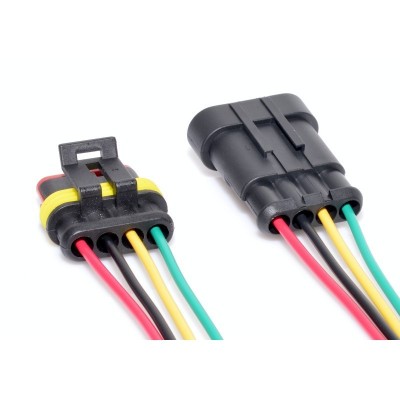 Conectori Auto 4 Fire Waterproof, HB-404 foto