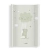 Saltea de infasat bebe moale 70x47,5 Klups 436 Walk in the Clouds Mint GreatGoods Plaything