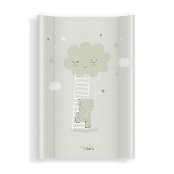 Saltea de infasat bebe moale 70x47,5 Klups 436 Walk in the Clouds Mint GreatGoods Plaything