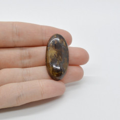 Cabochon bronzit 35x17x7mm c10