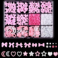 Figurine 3D volumetrice pentru manichiură, set D5