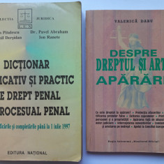 DICTIONAR EXPLICATIV SI PRACTIC DE DREPT PENAL SI PROCESUAL PENAL+DESPRE DREPTUL