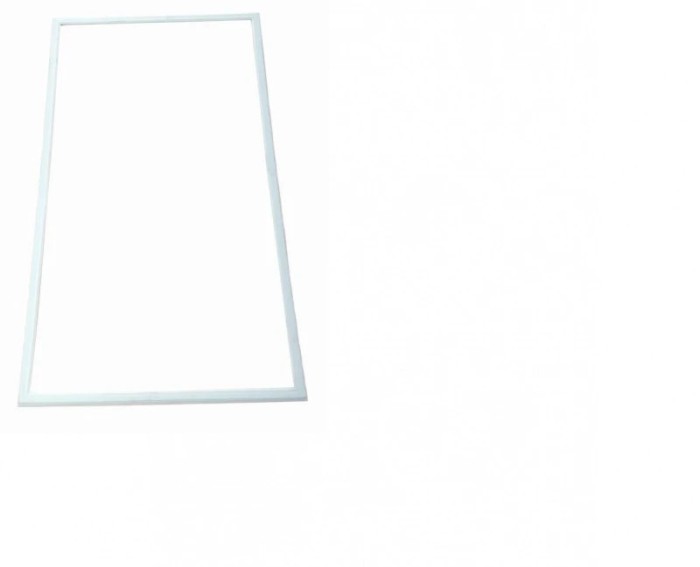 C00114665 GARNITURA MAGNETICA USA (552X1116) POLARWHITE 482000022848 pentru frigider/combina frigorifica