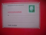 HOPCT PLIC S AEROGRAMA VECHE ---1550 - MONACO - NECIRCULATA