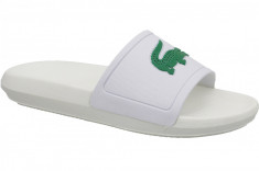 Papuci flip-flop Lacoste Croco Slide 119 3 737CFA0005082 alb foto