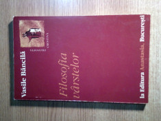 Vasile Bancila - Filosofia varstelor (Editura Anastasia, 1997) foto