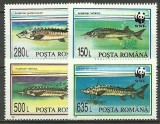 1994 - Animale ocrotite, pesti, WWF, serie neuzata