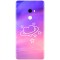 Husa silicon pentru Xiaomi Mi Mix 2, Galaxy Heart