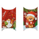 Set Cutii Plic, Modele Gnome și Ursuleț, Roșu, 15x13.5x5cm, 2 Bucăți, Oem