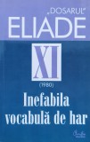 Dosarul Mircea Eliade, Xi 1980, Inefabila Vocabula De Har - Mircea Handoca ,561213, Curtea Veche