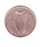 Moneda Irlanda 1 pingin 1935, stare buna, curata