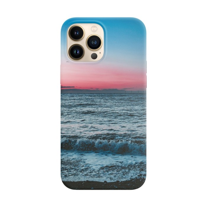 Husa compatibila cu Apple iPhone 14 Pro Max model Pink sky, Silicon, TPU, Viceversa