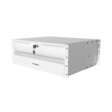 Drawer Lanberg 19 , RAL color RAL7035, maximum load 90 kg, Range of adjustment 360 - 610 mm