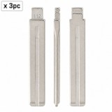 Set 3 lame cheie auto 112# TOY40 pentru Hyundai Santa Fe, ix45 si Kia