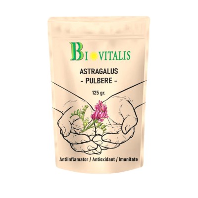 ASTRAGALUS PULBERE 125gr SANOVIVA FARMA foto