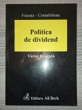 Victor Dragota - Politica de dividend