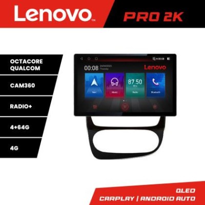 Navigatie Renault Clio 4 V2 K-468 Lenovo PRO 4+64 13 inch 2K android 4G DSP gps internet 8Core CarStore Technology foto