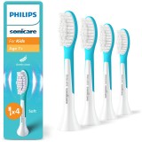 Philips Sonicare For Kids 7+ Standard HX6044/90 capete de schimb pentru periuta de dinti pentru copii 4 buc