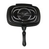 PL-DADG28 BLACK PLATIUM COLLECTION Tigaie dubla cu interior marmorat, 28 cm