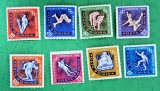 TIMBRE ROMANIA MNH LP571/1963 J.O. INNSBRUCK- dantelate -Serie simpla, Nestampilat