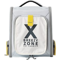 Rucsac pentru transport animale de companie PetKit Breezy X Zone, Pliabil, Grey